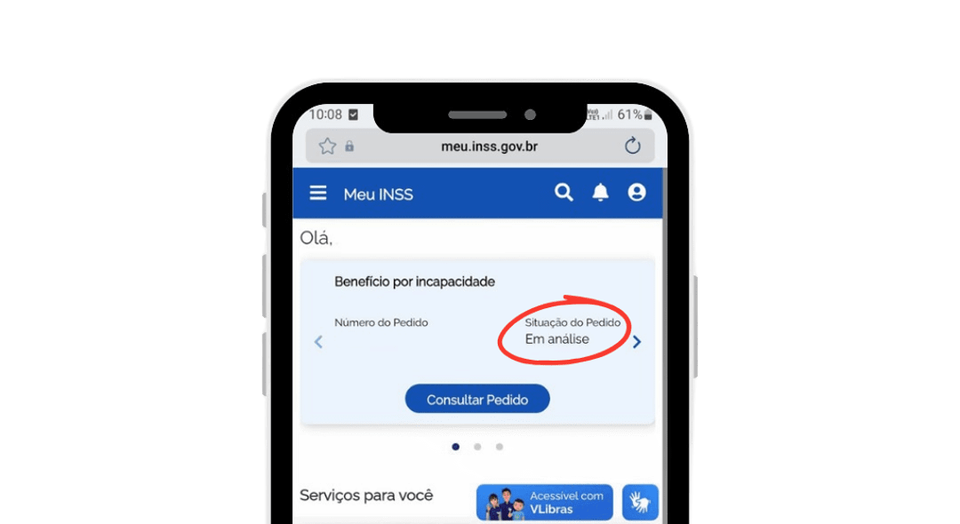 Benefício em análise no INSS